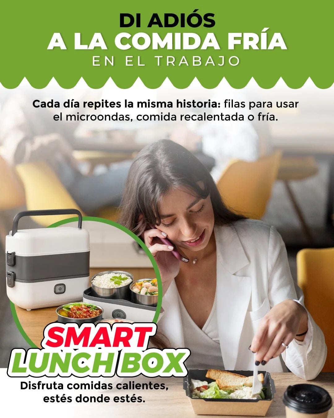 Lonchera Smart Eléctrica - Comida Caliente Siempre