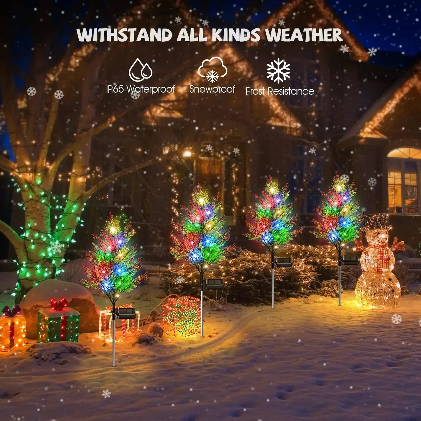 MiniPino™ Árbol Solar Navideño para Jardines