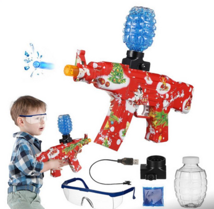 Xmas GelBlaster Mini – Diversión para Regalar 💥🎄