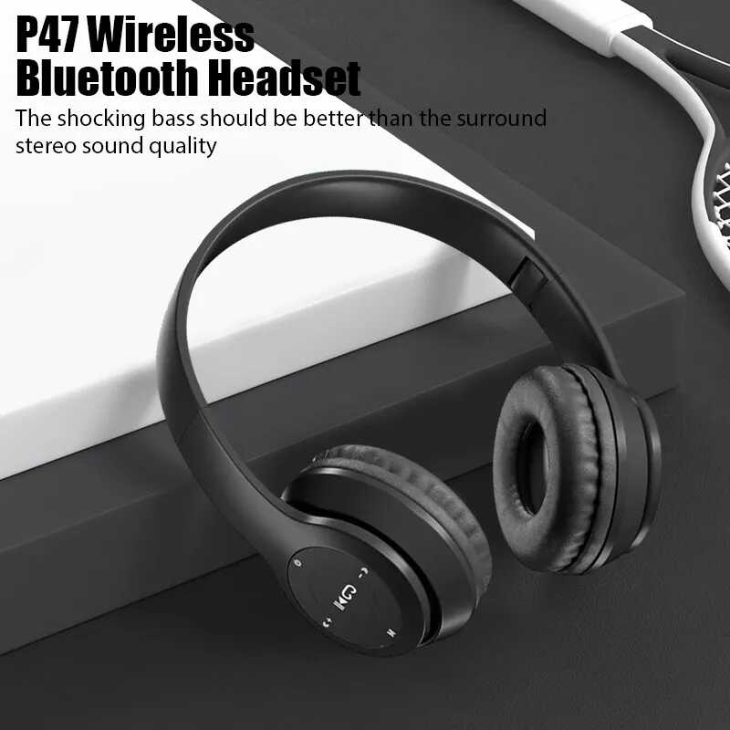 BassBeat P47™ – Audífonos Inalámbricos HD