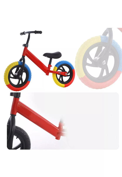 MiniBalance Ride 12™ – Bicicleta de Equilibrio para Niños | Estabilidad, Confianza y Diversión