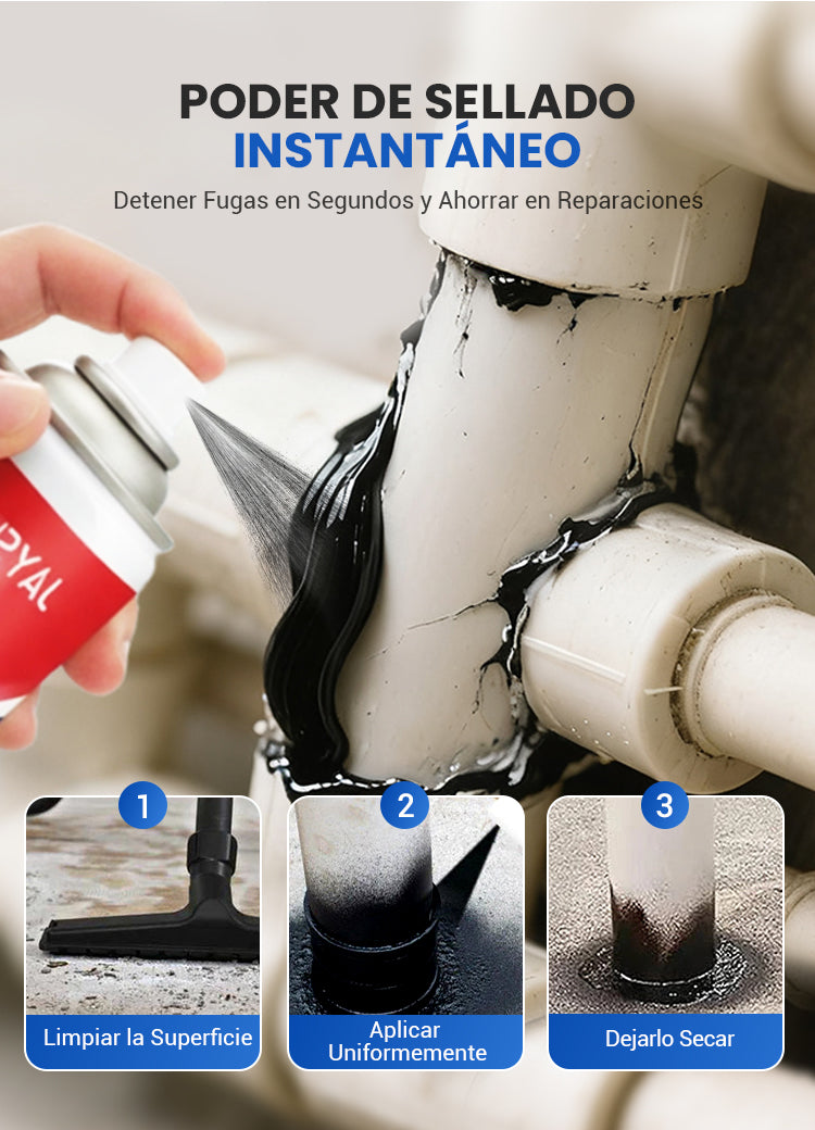 Brickell Pro™ – Spray Sellador Impermeable para Goteras y Filtraciones