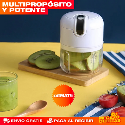 ¡OFERTA 2x1! MINI PICADORA ELÉCTRICA PORTÁTIL