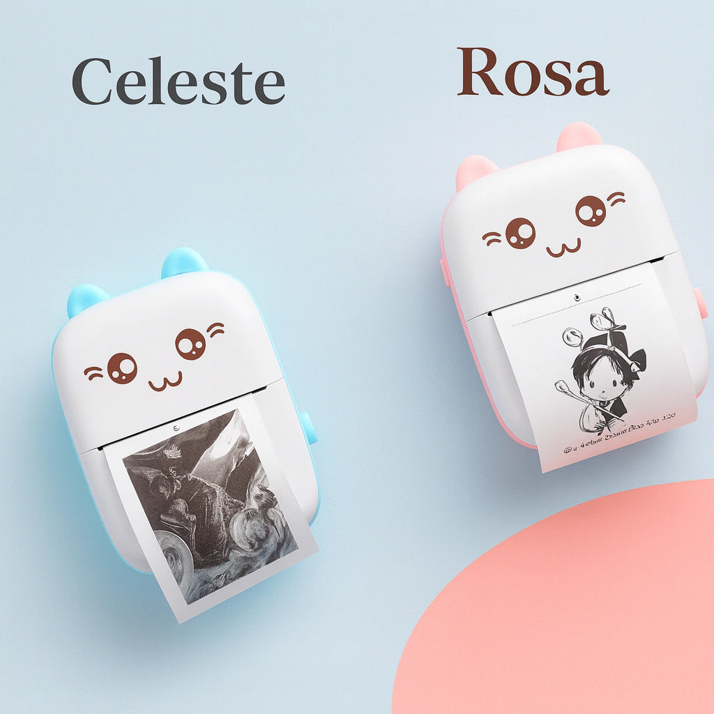 Mini Impresora Térmica Portátil Recargable + ENVIO GRATIS