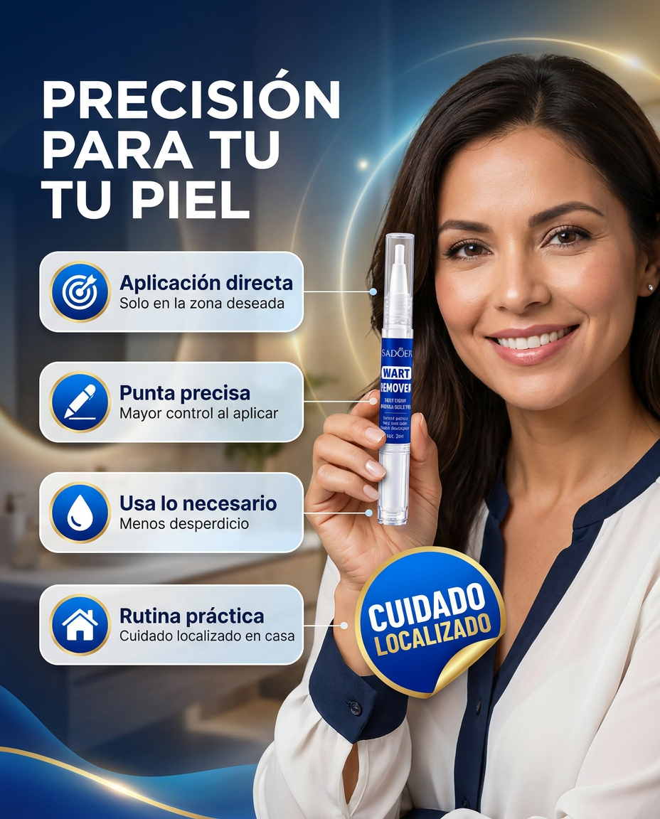WartClear Precision™ Lápiz Eliminador de Verrugas y Lunares ✨