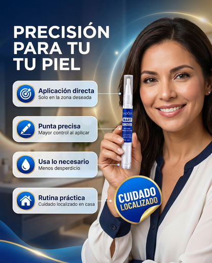 WartClear Precision™ Lápiz Eliminador de Verrugas y Lunares ✨