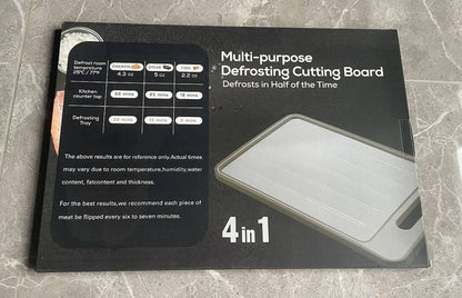 Multi-Tabla “Defrost Pro” – Corta, Descongela y Prepara en Minutos