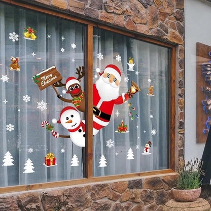 Stickers Navideños Premium™ – Reutilizables y Súper Fáciles de Instalar en Cualquier Ventana