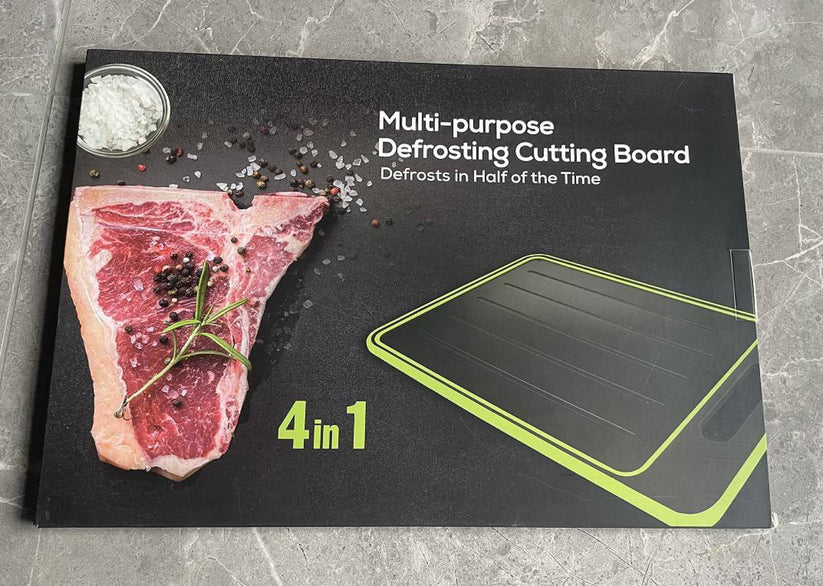 Multi-Tabla “Defrost Pro” – Corta, Descongela y Prepara en Minutos