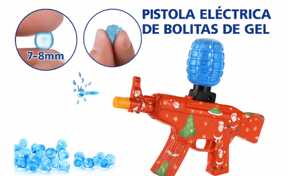 Xmas GelBlaster Mini – Diversión para Regalar 💥🎄