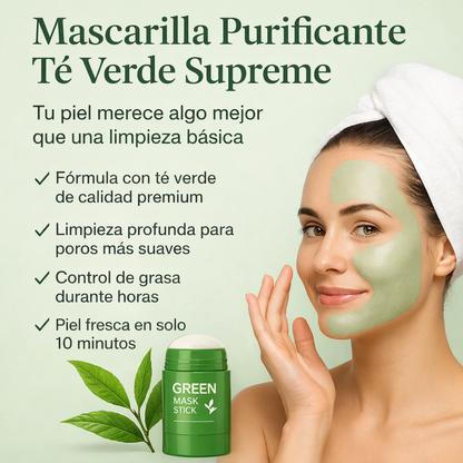 💚 Green Mask Stick – Limpieza profunda y eliminación de puntos negros