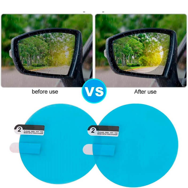 ClearView Rain™ – Film Antilluvia para Espejo Retrovisor🚗🌧️