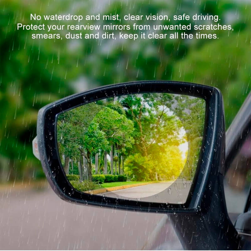 ClearView Rain™ – Film Antilluvia para Espejo Retrovisor🚗🌧️