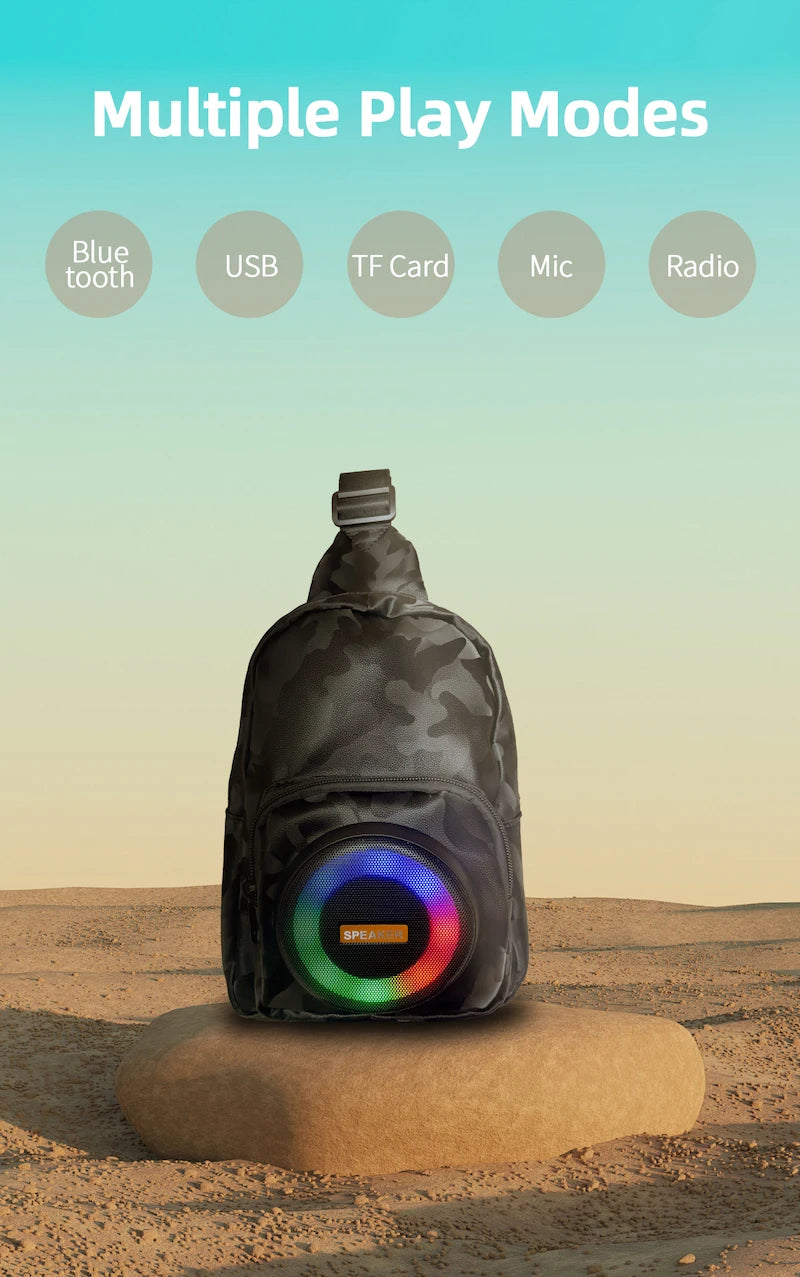 SlingBeat™ – Bandolera con Parlante Bluetooth