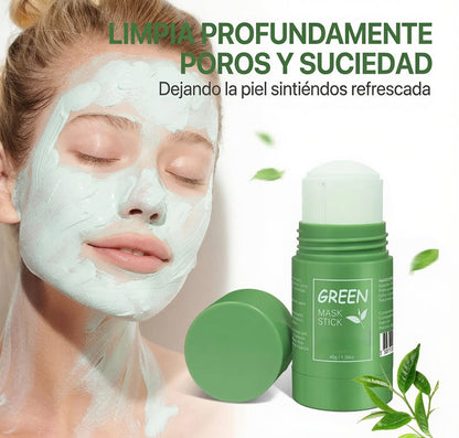💚 Green Mask Stick – Limpieza profunda y eliminación de puntos negros