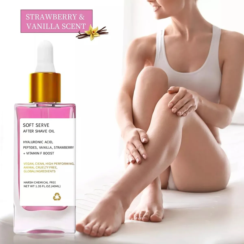 Soft Serve™ Aceite Suavizante para Una piel radiante, sin manchas.