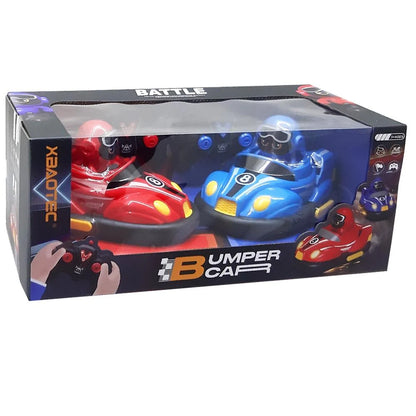 Set de Autos Chocadores RC con Luces y Sonido – Diversión Total para Niños