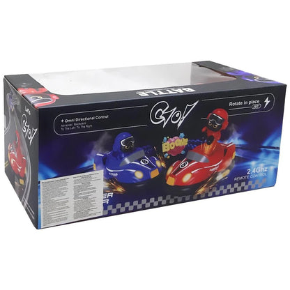 Set de Autos Chocadores RC con Luces y Sonido – Diversión Total para Niños