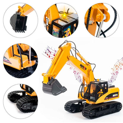 Huina TitanDig 1535™ – Excavadora RC Metálica PRO