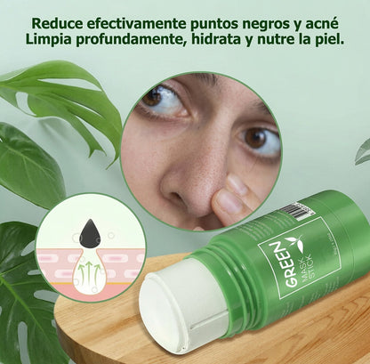 💚 Green Mask Stick – Limpieza profunda y eliminación de puntos negros