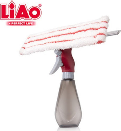 LIAO™ Spray & Wipe Pro – Limpiavidrios Express con Microfibra UltraFix
