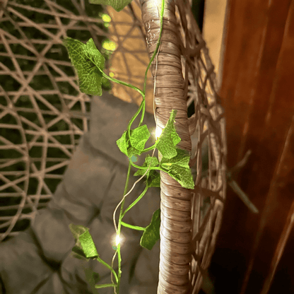 LumiHojas™ – Guirnalda Natural con Luz LED ✨