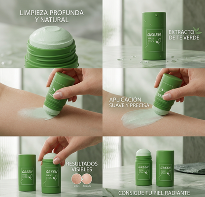 💚 Green Mask Stick – Limpieza profunda y eliminación de puntos negros