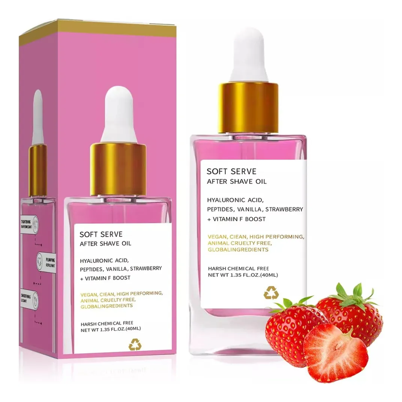 Soft Serve™ Aceite Suavizante para Una piel radiante, sin manchas.