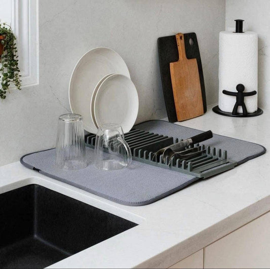 Escurridor Súper Absorbente – Mantén tu Encimera Seca al Instante